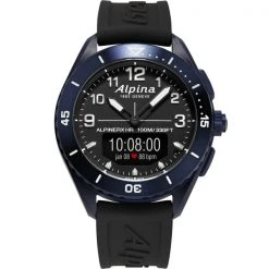 Montres Cardio GPS ALPINA WATCHES ALPINERX ALIVE BLACK 22 Noir / Bleu