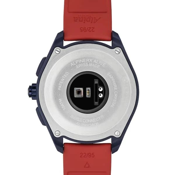 Montres Cardio GPS ALPINA WATCHES ALPINERX ALIVE BLUE/RED 22 Rouge / Bleu 3 Montres Cardio GPS ALPINA WATCHES ALPINERX ALIVE BLUE/RED 22 Rouge / Bleu – Image 3