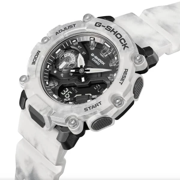 Montres Outdoor G-SHOCK GA-2200GC-7AER 22 Blanc / Gris / Noir 5 Montres Outdoor G-SHOCK GA-2200GC-7AER 22 Blanc / Gris / Noir – Image 5