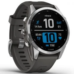 Montres Cardio GPS GARMIN FENIX 7S SILVER W/GREY BAND 22 Gris