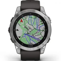 Montres Cardio GPS GARMIN FENIX 7 SILVER W/GREY BAND 22 Gris / Noir 11 Montres Cardio GPS GARMIN FENIX 7 SILVER W/GREY BAND 22 Gris / Noir -Magasin Electronique 9 101774 fenix 7 silver w grey band 010 02540 01 06