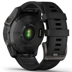 Montres Cardio GPS GARMIN FENIX 7 SAPPHIRE SOLAR CARBON GREY W/BLACK BAND 22 Gris -Magasin Electronique 9 101776 fenix 7 sapphire solar carbon grey w black band 010 02540 21 06