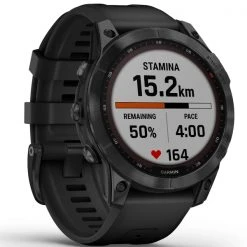 Montres Cardio GPS GARMIN FENIX 7 SAPPHIRE SOLAR BLACK W/BLACK BAND 22 Noir 9 Montres Cardio GPS GARMIN FENIX 7 SAPPHIRE SOLAR BLACK W/BLACK BAND 22 Noir -Magasin Electronique 9 101778 fenix 7 sapphire solar black w black band 010 02540 35 04