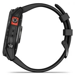 Montres Cardio GPS GARMIN FENIX 7X SOLAR GREY W/BLACK BAND 22 Noir -Magasin Electronique 9 101779 fenix 7x solar grey w black band 010 02541 01 06
