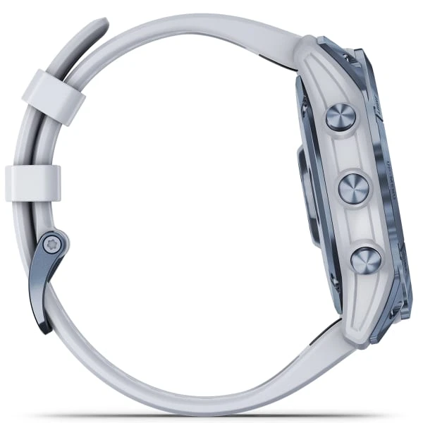 Montres Cardio GPS GARMIN FENIX 7X SAPPHIRE SOLAR COBALT BLUE W/WHITE BAND 22 Blanc / Bleu 6 Montres Cardio GPS GARMIN FENIX 7X SAPPHIRE SOLAR COBALT BLUE W/WHITE BAND 22 Blanc / Bleu – Image 6