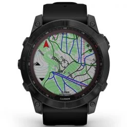 Montres Cardio GPS GARMIN FENIX 7X SAPPHIRE SOLAR BLACK W/BLACK BAND 22 Noir -Magasin Electronique 9 101782 fenix 7x sapphire solar black w black band 010 02541 23 05