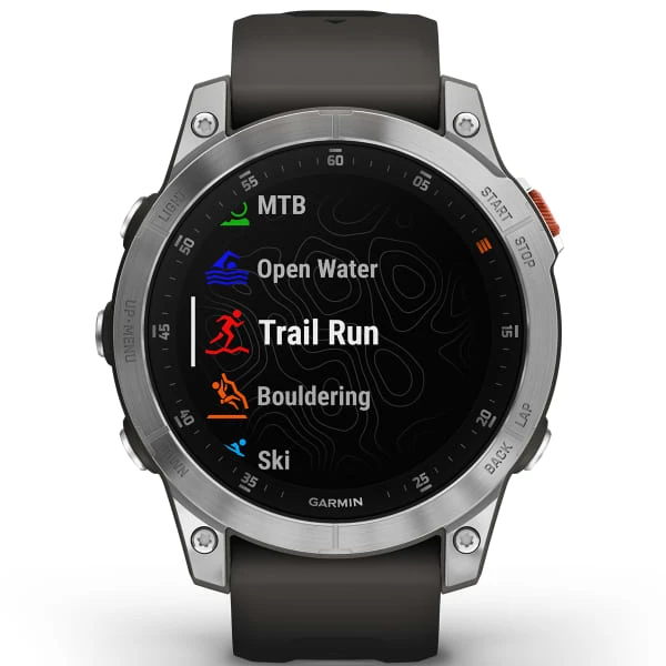 Montres Cardio GPS GARMIN EPIX GEN 2 SILVER W/GREY BAND 22 Gris 3 Montres Cardio GPS GARMIN EPIX GEN 2 SILVER W/GREY BAND 22 Gris – Image 3