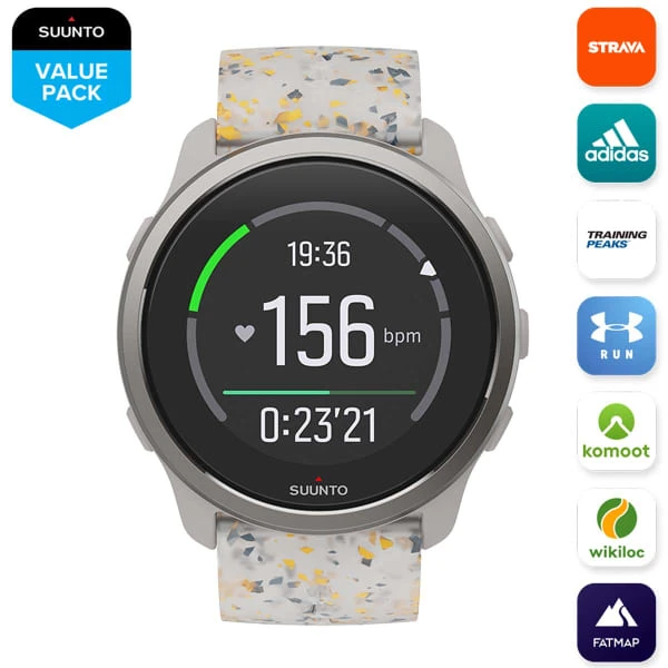 Montres Cardio GPS SUUNTO 5 PEAK RIDGE SAND MULTICOLOR 22 Gris 2 Montres Cardio GPS SUUNTO 5 PEAK RIDGE SAND MULTICOLOR 22 Gris – Image 2