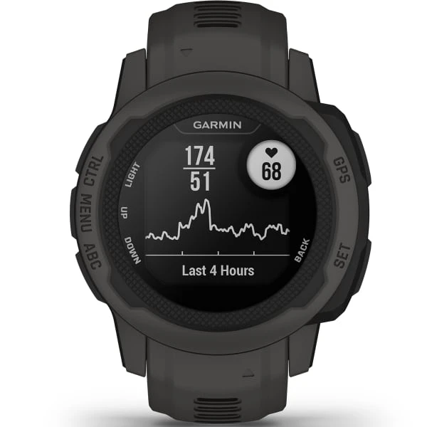 Montres Cardio GPS GARMIN INSTINCT 2S GRAPHITE 22 Noir 1 Montres Cardio GPS GARMIN INSTINCT 2S GRAPHITE 22 Noir