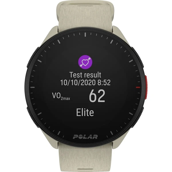 Montres Cardio GPS POLAR PACER WHITE 22 Beige 5 Montres Cardio GPS POLAR PACER WHITE 22 Beige – Image 5