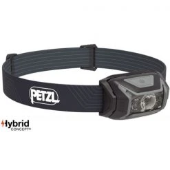 Lampes Frontales PETZL ACTIK GREY 23 Noir