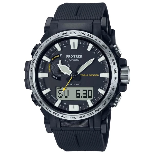 Montres Outdoor CASIO PRO TREK PRW-61-1AER BLACK 22 Noir 1 Montres Outdoor CASIO PRO TREK PRW-61-1AER BLACK 22 Noir