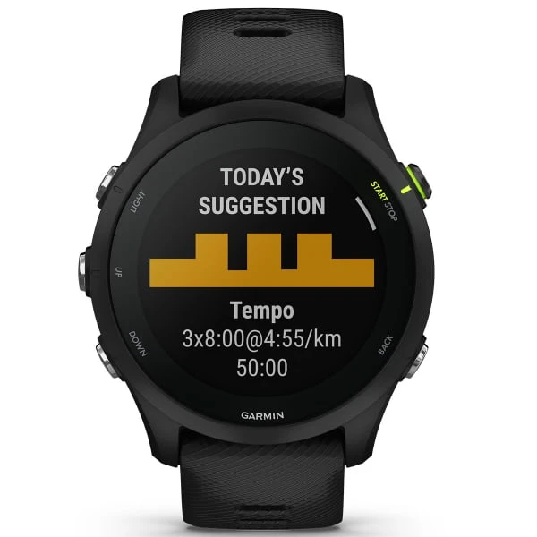 Montres Cardio GPS GARMIN FORERUNNER 255 MUSIC BLACK 22 Noir 3 Montres Cardio GPS GARMIN FORERUNNER 255 MUSIC BLACK 22 Noir – Image 3