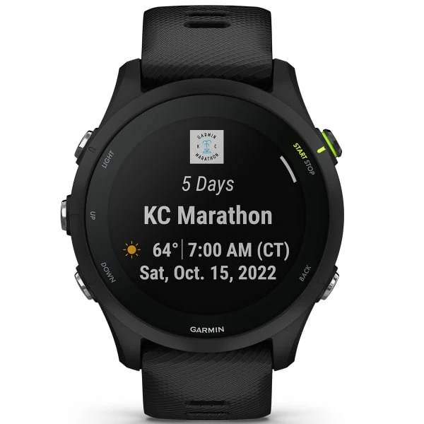 Montres Cardio GPS GARMIN FORERUNNER 255 MUSIC BLACK 22 Noir 6 Montres Cardio GPS GARMIN FORERUNNER 255 MUSIC BLACK 22 Noir – Image 6
