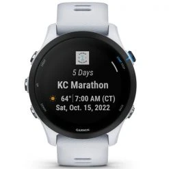 Montres Cardio GPS GARMIN FORERUNNER 255 MUSIC WHITE 22 Blanc -Magasin Electronique 9 112220 010 02641 31 06
