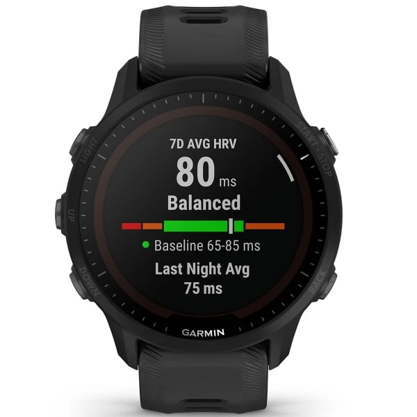 Montres Cardio GPS GARMIN FORERUNNER 955 SOLAR BLACK 22 Noir 3 Montres Cardio GPS GARMIN FORERUNNER 955 SOLAR BLACK 22 Noir – Image 3