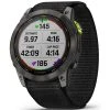 Montres Cardio GPS GARMIN ENDURO 2 SAPPHIRE CARBON GREY 22 Noir / Vert
