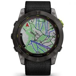 Montres Cardio GPS GARMIN ENDURO 2 SAPPHIRE CARBON GREY 22 Noir / Vert -Magasin Electronique 9 116443 enduro 2 sapphire carbon grey 010 02754 01 04
