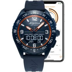 Magasin Electronique -Magasin Electronique 9 52947 alpina watch alpinerx 45mm navy org AL 283LNO5NAQ6 02