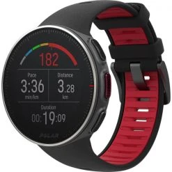 Montres Cardio GPS POLAR VANTAGE V TITAN BLACK RED 19 Noir / Rouge -Magasin Electronique 9 57781 vantage v titan black red 90072459 03