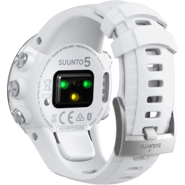 Montres Cardio GPS SUUNTO 5 WHITE 21 Blanc 4 Montres Cardio GPS SUUNTO 5 WHITE 21 Blanc – Image 4