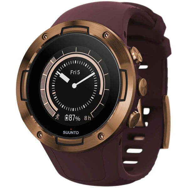 Montres Cardio GPS SUUNTO 5 BURGUNDY COPPER 21 Rouge 1 Montres Cardio GPS SUUNTO 5 BURGUNDY COPPER 21 Rouge