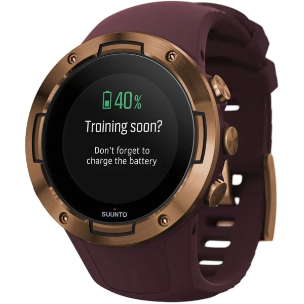 Montres Cardio GPS SUUNTO 5 BURGUNDY COPPER 21 Rouge 3 Montres Cardio GPS SUUNTO 5 BURGUNDY COPPER 21 Rouge – Image 3