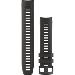 Accessoires Montres GARMIN ACC INSTINCT REPLACEMENT BAND GRAPHITE 22 Noir