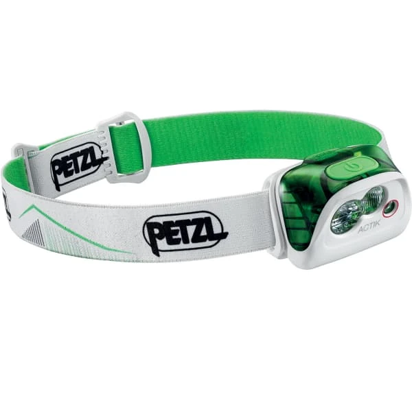 Lampes Frontales PETZL LAMPE ACTIK VERTE 22 Blanc / Vert 1 Lampes Frontales PETZL LAMPE ACTIK VERTE 22 Blanc / Vert