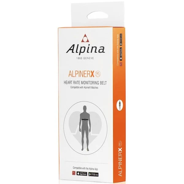 Accessoires Montres ALPINA WATCHES ALPINERX HEART RATE MONITORING BELT 20 Noir 1 Accessoires Montres ALPINA WATCHES ALPINERX HEART RATE MONITORING BELT 20 Noir