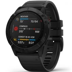 Montres Cardio GPS GARMIN FENIX 6X PRO BLACK W/BLACK BAND 21 Noir -Magasin Electronique 9 64855 fenix 6x pro black w black band 010 02157 01 03