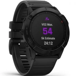 Montres Cardio GPS GARMIN FENIX 6X PRO BLACK W/BLACK BAND 21 Noir -Magasin Electronique 9 64855 fenix 6x pro black w black band 010 02157 01 04