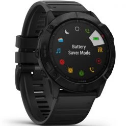 Montres Cardio GPS GARMIN FENIX 6X PRO BLACK W/BLACK BAND 21 Noir -Magasin Electronique 9 64855 fenix 6x pro black w black band 010 02157 01 05