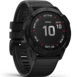 Montres Cardio GPS GARMIN FENIX 6X PRO BLACK W/BLACK BAND 21 Noir -Magasin Electronique 9 64855 fenix 6x pro black w black band 010 02157 01 06