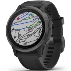 Montres Cardio GPS GARMIN FENIX 6S SAPPHIRE CARBON GREY W/BLACK BAND 21 Gris / Noir 8 Montres Cardio GPS GARMIN FENIX 6S SAPPHIRE CARBON GREY W/BLACK BAND 21 Gris / Noir -Magasin Electronique 9 64856 fenix 6s sapphire carbon grey w blk band 010 02159 25 03