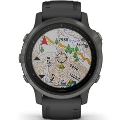 Montres Cardio GPS GARMIN FENIX 6S SAPPHIRE CARBON GREY W/BLACK BAND 21 Gris / Noir 11 Montres Cardio GPS GARMIN FENIX 6S SAPPHIRE CARBON GREY W/BLACK BAND 21 Gris / Noir -Magasin Electronique 9 64856 fenix 6s sapphire carbon grey w blk band 010 02159 25 06