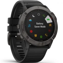 Montres Cardio GPS GARMIN FENIX 6X SAPPHIRE GRAY W/BLACK BAND 21 Noir / Gris 9 Montres Cardio GPS GARMIN FENIX 6X SAPPHIRE GRAY W/BLACK BAND 21 Noir / Gris -Magasin Electronique 9 64860 010 02157 11 04
