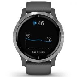 Montres Cardio GPS GARMIN VIVOACTIVE 4 SHADOW GRAY/SILVER 20 Gris