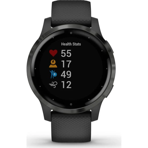 Montres Cardio GPS GARMIN VIVOACTIVE 4S BLACK/SLATE 20 Noir 2 Montres Cardio GPS GARMIN VIVOACTIVE 4S BLACK/SLATE 20 Noir – Image 2