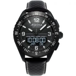 Montres Outdoor ALPINA WATCHES ALPINERX BLACK/BLACK 21 Noir