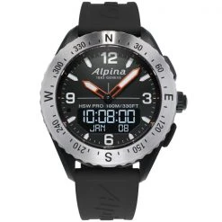 Montres Outdoor ALPINA WATCHES ALPINERX BLACK/GREY 21 Noir