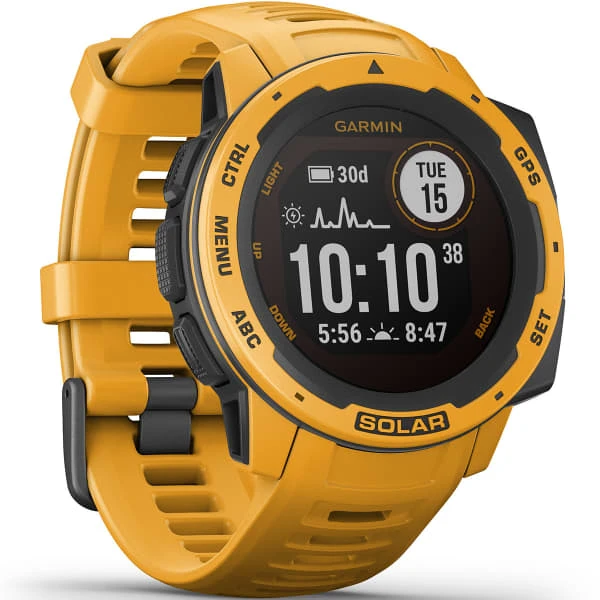 Montres Cardio GPS GARMIN INSTINCT SOLAR SUNBURST 21 Jaune 5 Montres Cardio GPS GARMIN INSTINCT SOLAR SUNBURST 21 Jaune – Image 5