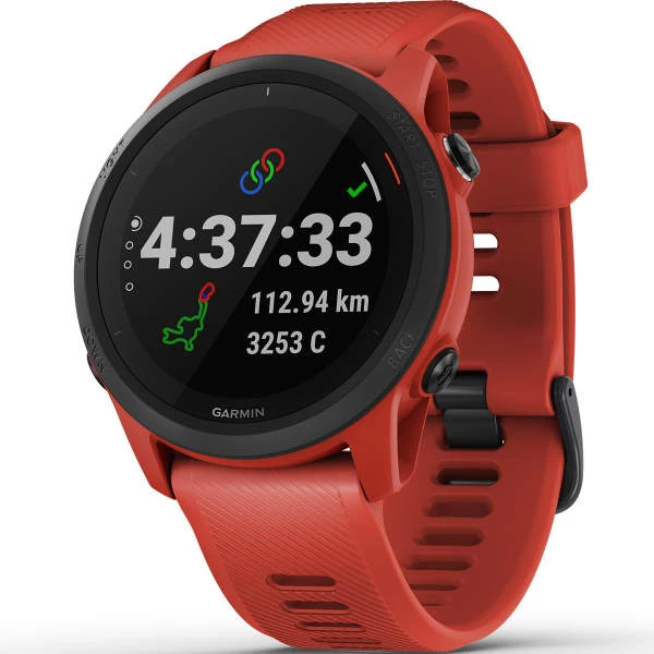 Montres Cardio GPS GARMIN FORERUNNER 745 FLAME RED 21 Rouge 2 Montres Cardio GPS GARMIN FORERUNNER 745 FLAME RED 21 Rouge – Image 2