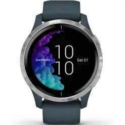 Montres Cardio GPS GARMIN VENU BLUE GRANITE/SILVER 20 Bleu