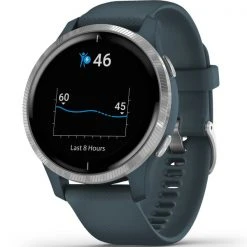 Montres Cardio GPS GARMIN VENU BLUE GRANITE/SILVER 20 Bleu -Magasin Electronique 9 80946 venu gps wi fi blue granite silver ww 010 02173 02 05