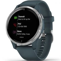 Montres Cardio GPS GARMIN VENU BLUE GRANITE/SILVER 20 Bleu -Magasin Electronique 9 80946 venu gps wi fi blue granite silver ww 010 02173 02 06