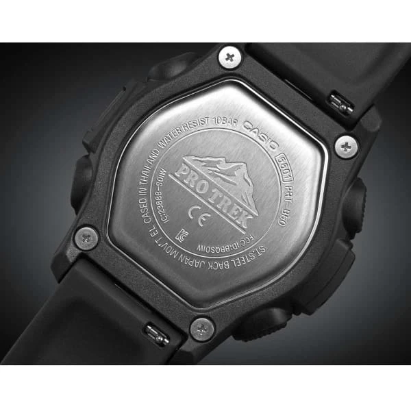 Montres Outdoor CASIO PRO TREK PRT-B50-1ER 21 Noir 3 Montres Outdoor CASIO PRO TREK PRT-B50-1ER 21 Noir – Image 3