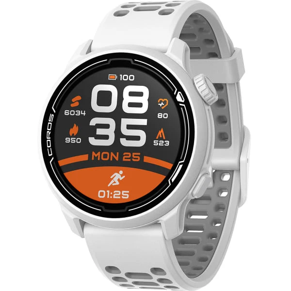 Montres Cardio GPS COROS PACE 2 WHITE WITH SILICONE BAND 21 Blanc 1 Montres Cardio GPS COROS PACE 2 WHITE WITH SILICONE BAND 21 Blanc