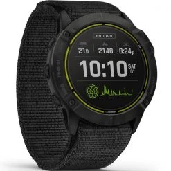 Montres Cardio GPS GARMIN ENDURO BLACK DLC W/BLACK NYLON BAND 21 Noir -Magasin Electronique 9 85953 enduro black dlc w ny lon band gps watch 21 010 02408 01 03