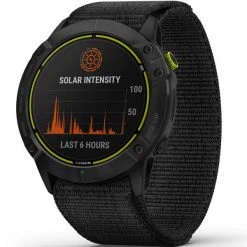 Montres Cardio GPS GARMIN ENDURO BLACK DLC W/BLACK NYLON BAND 21 Noir -Magasin Electronique 9 85953 enduro black dlc w ny lon band gps watch 21 010 02408 01 04